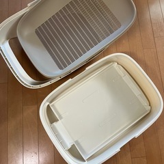 ニャンとも清潔トイレ　オープンタイプ　(ハーフ)　きれいです　猫　の画像