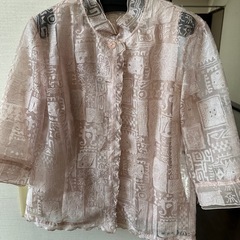 昭和レトロブラウスの画像