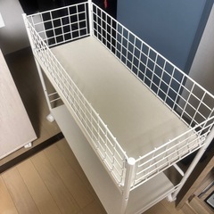 ニトリ マルチラック  スチールワゴンの画像