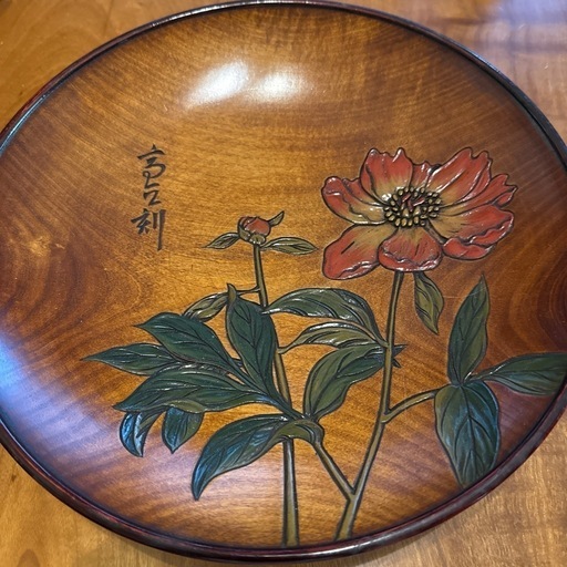 烏城彫　菓子皿　パン皿（24cm）5枚セット 内祝、記念品 ｜ ギフト/記念品 ｜ 岡山特産 烏城彫（うじょう