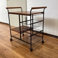 キッチンワゴン【町田市再生家具】0731の画像