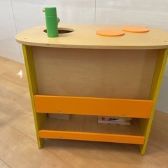 【受け渡し予定者決まりました】ままごと　キッチン　森のキッチン　傷ありの画像