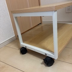 2段ラック　キャスター付きの画像