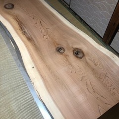 激安 無垢 一枚板 大きめ 地域により配送可能です。の画像