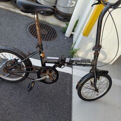 キャプテンスタッグ 「AL-FDB161」自転車 説明書ありの画像