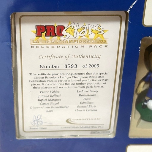 コリンシアン　プロスターズ　チェルシー　2004/2005優勝記念　限定品 送料無料【コリンシアン】プロスターズ チェルシー 優勝記念