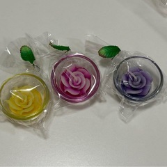 薔薇キャンドル　ローズキャンドルの画像