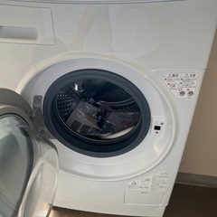 超美品　アイリスオーヤマ　FLK842Z 2024年購入　　ドラム式洗濯乾燥機の画像