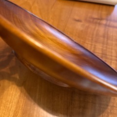烏城彫菓子盆（野菜柄）の画像