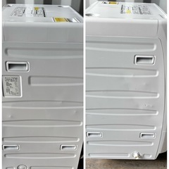 🔥🔥シャープ ES-S7F-WL🔥🔥ドラム式洗濯機2021年乾燥7/3kg配達無料🚚💦の画像