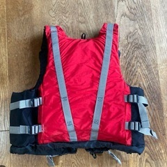 MTI ライフジャケット S/M 赤黒の画像