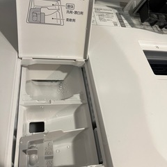 未使用に近い　パナソニック　NA-VG770L 2024年購入　小松菜奈CMで愛用　 キューブル 左開きの画像