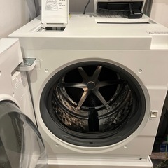 未使用に近い　パナソニック　NA-VG770L 2024年購入　小松菜奈CMで愛用　 キューブル 左開きの画像