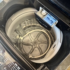 【超美品‼️】アイリスオーヤマ 2022年製 6.0kg全自動洗濯機 高級ガラストップ 部屋干しモード搭載 ブラックレーベル♪の画像