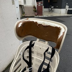 【ジャンク】電動自転車　チャイルド　子供乗せ　の画像