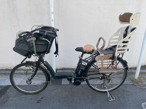 ジャンク】電動自転車チャイルド子供乗せ (きんにちぇんこ) 沼袋