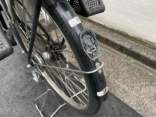 ジャンク】電動自転車チャイルド子供乗せ (きんにちぇんこ) 沼袋