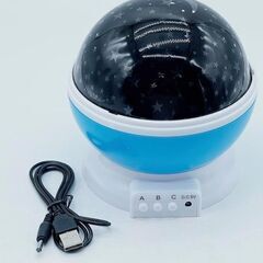 【新品】プラネタリウム（電池式＆USB電源）黒・ブルーの画像
