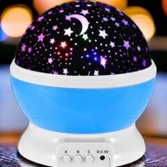 【新品】プラネタリウム（電池式＆USB電源）黒・ブルーの画像