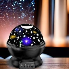 【新品】プラネタリウム（電池式＆USB電源）黒・ブルーの画像