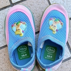 Disney ティンカーベル ウォーターシューズマリンシューズ 15cmの画像