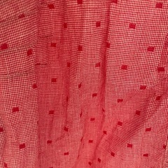 春夏にぴったり♪ピンク系七分袖シャツ（綿100%）の画像