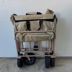 美品⭐️折りたたみ3秒‼️アウトドアカート🏕️アウトドアキャリー🌳の画像