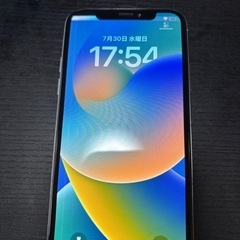 iPhoneX SIMフリー　64GBの画像
