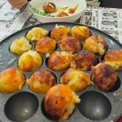 卓上たこ焼き器★　電気で簡単★　たこパ★　夏休みにの画像