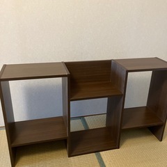 棚　おしゃれ棚　2個の画像