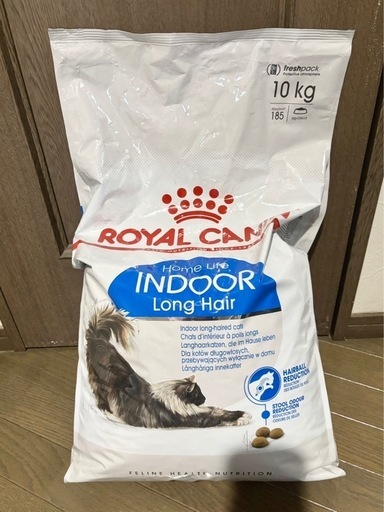 ロイヤルカナンロングヘア　10kg 訳あり ロイヤルカナン ロイヤルカナン 猫 インドア ロングヘアー 成猫