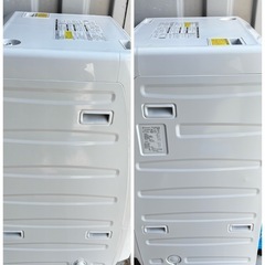 🔥🔥美品22年シャープ ES-S7G-NL🔥🔥ドラム式洗濯機7/3kg配達無料🚚💦の画像