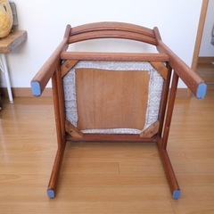HYST　ヴィンテージ 木製 椅子 チェア 馬喰町 古道具 の画像