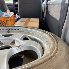 希少！ワークマイスターs1 18インチ　9j 114.3 2本のみ！の画像