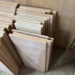 ラワン　合板　厚さ１２mm・１５mm  ３０cm×６０cm ３０枚　おまけ付き　板　木材　端材
の画像