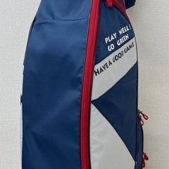 M【ほぼ未使用品】コルウィン(Kolwin) ゴルフ キャディーバッグ 8.5型 軽量 ポリ キャディバッグ レディース ゴルフ用品の画像