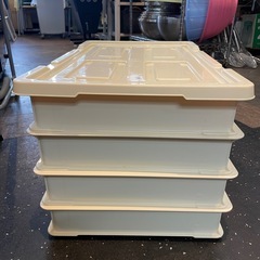 【引き取り限定】中古品　フードコンテナ　ばんじゅう　4段の画像