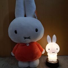 ミッフィーのぬいぐるみ&ルームライトセットの画像
