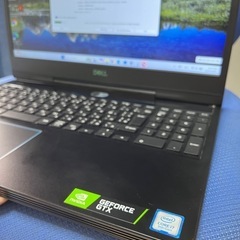 パソコン DELL G5 5590CPU: Core i7-9750H 約2.6GHz x 12 CPU RAM: 16 GB ハードドライブ1: SSD 512GB 超高速
の画像
