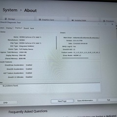 パソコン DELL G5 5590CPU: Core i7-9750H 約2.6GHz x 12 CPU RAM: 16 GB ハードドライブ1: SSD 512GB 超高速
の画像