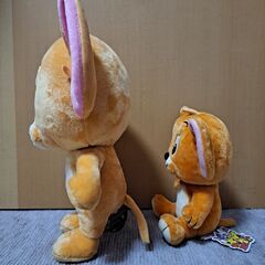 トムとジェリー　ジェリーのぬいぐるみ2点セットの画像