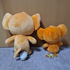 トムとジェリー　ジェリーのぬいぐるみ2点セットの画像