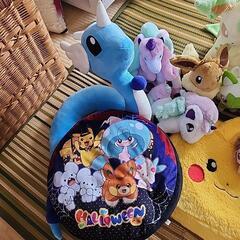 ポケモンぬいぐるみ、カバン、クッションの画像