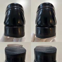 リーガルメンズタッセルローファースリッポンシューズビジネスシューズドレスシューズ黒ブラック革靴紳士靴紐なし靴男性用ユニセックスの画像