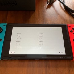 Nintendo Switch本体の画像