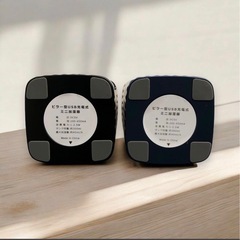 最終値下げ‼️新品 Uru 加湿器 URUPILLAR ピラー型 USB充電式 ミニ加湿器 ブラック 2個 ネイビー 2個 開封のみ 4個セット 通電確認済みの画像
