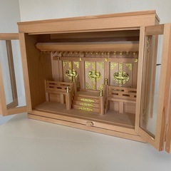 美品　箱宮　神棚の画像