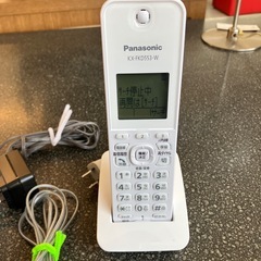 M2507-376 Panasonic ワイヤレス電話機 VE-GZ228 子機アダプタ付き 動作確認済み キズ汚れ有りの画像