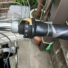 自転車  ブリジストン　アルベルト変速付き　ブラックの画像
