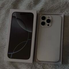 iphone 16 pro max  512GB　白　SIMフリーの画像
